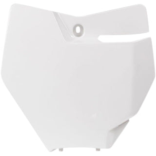 Front Number Plate White - R-TBKTMBN0016