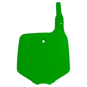Racetech Kawasaki Front Number Plate - Green - EMD Online