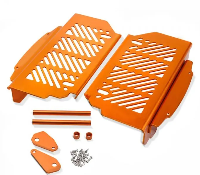 Radiator Brace & Guard - RC-10206-RG001-ORG