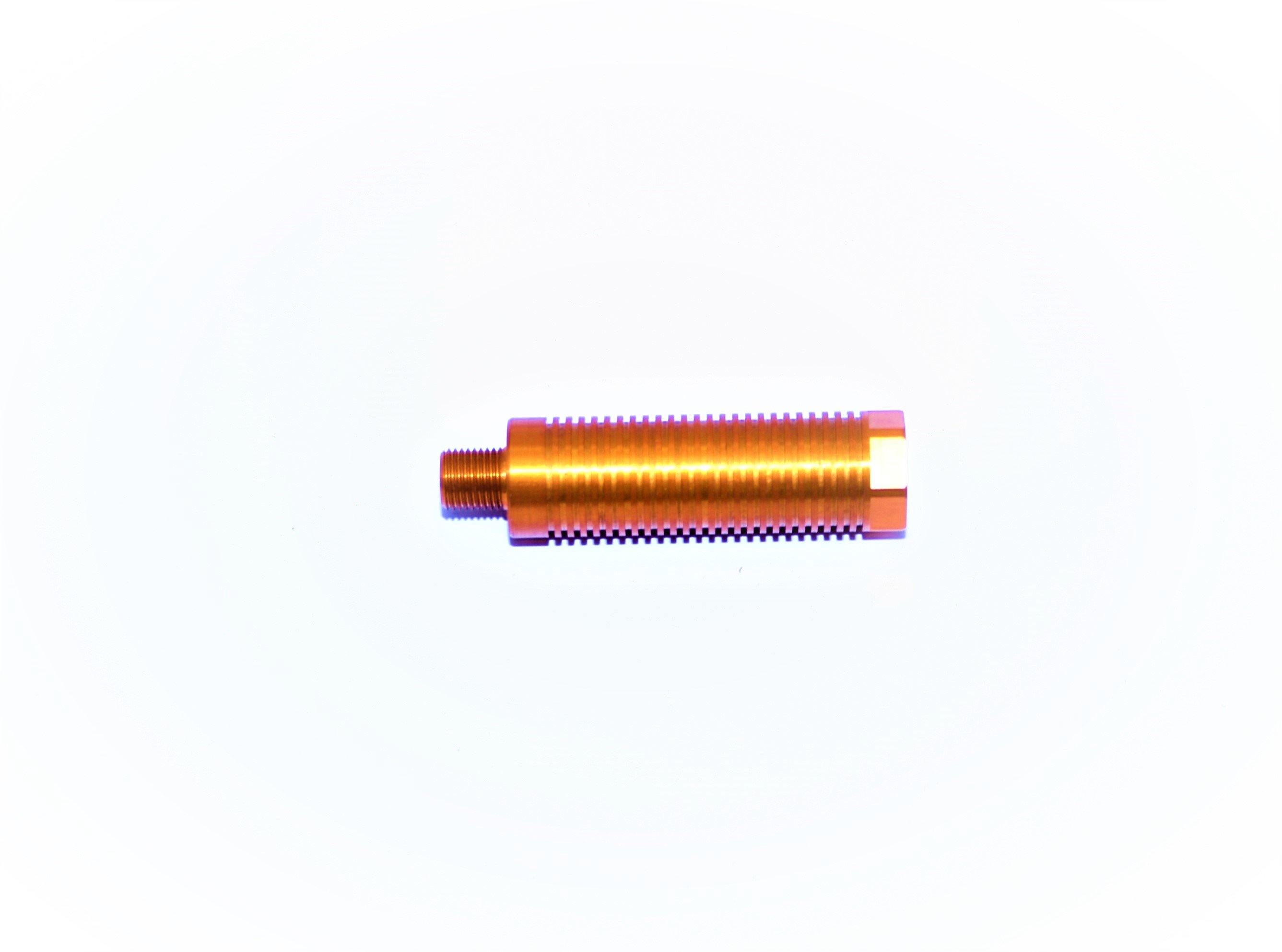 Rear Brake Caliper Cooler Extender Orange - RC-BRA-CAL-EXT-ORA