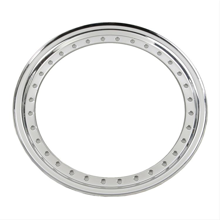 10"x5" Beadlock Replacement Ring Silver - RC-RIM-10X5-RING