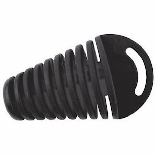 Muffler Plug Mm (4T) Black - RC-MUFF-PLU-L
