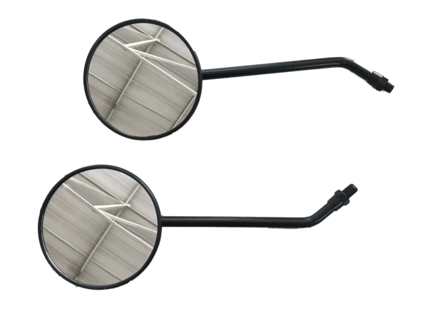 Rotracc Mirror Round 8mm - Black - EMD Online