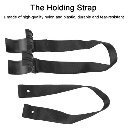 Front & Rear Holding / Grab Straps Universal Black - RC-1253200101