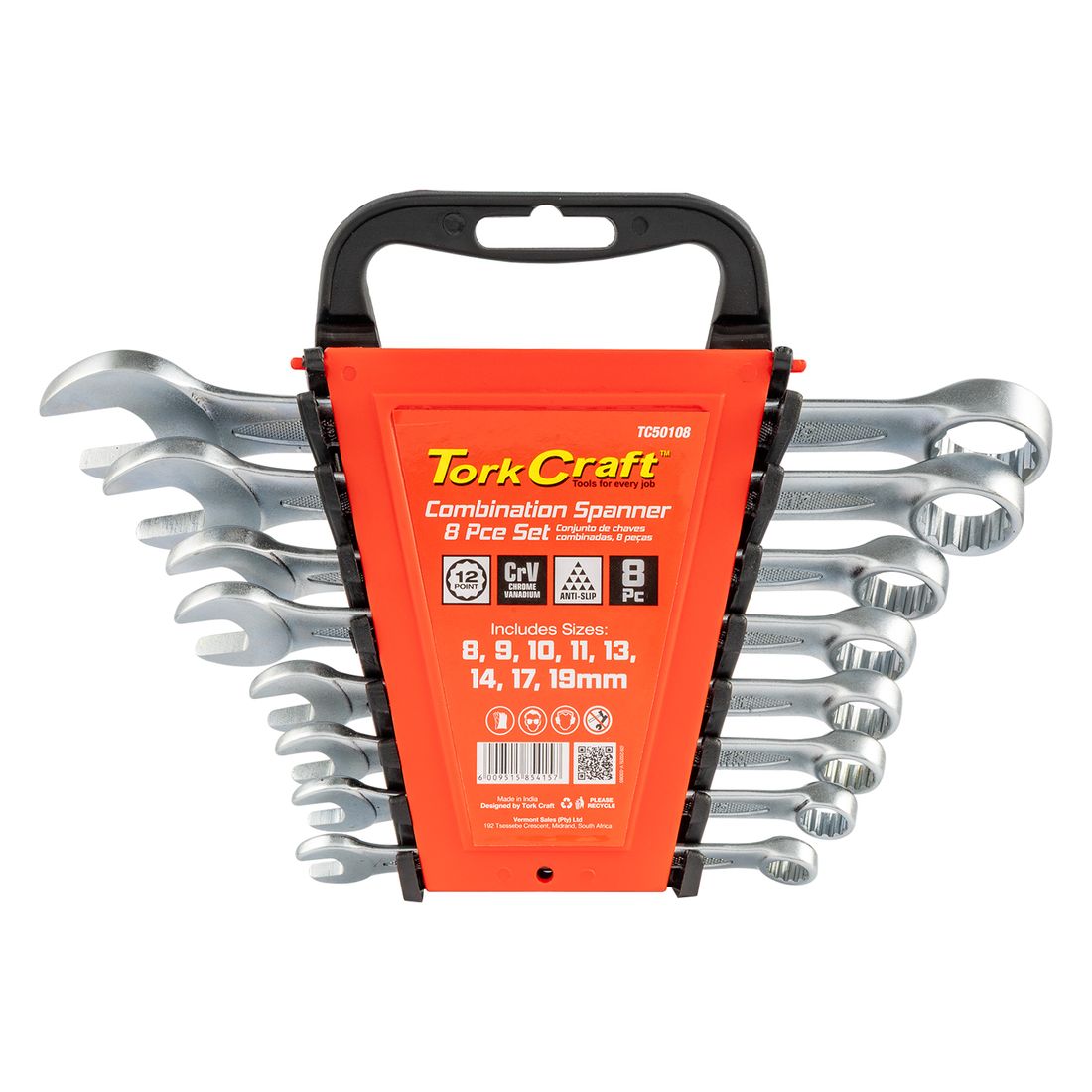 Craft 8PCS Combination Spanner Set 8-9-10 - TC50108