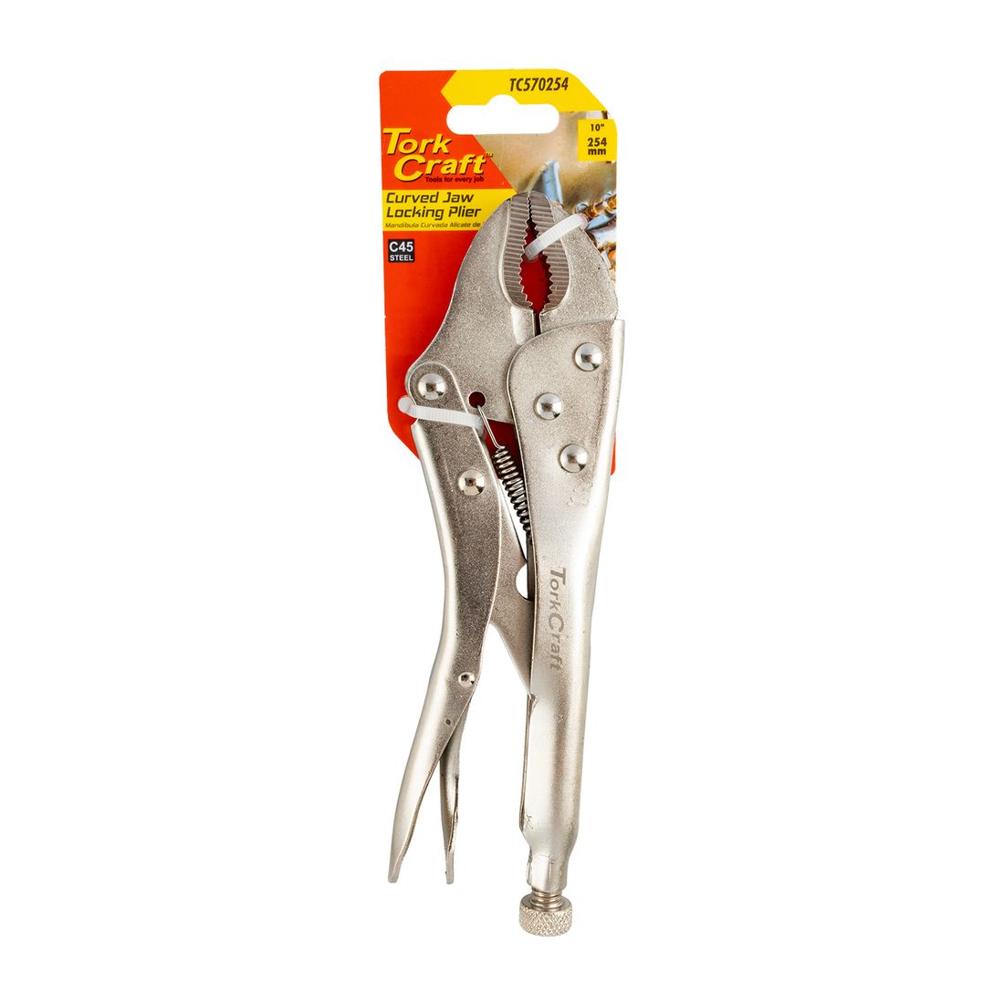 Craft Locking Curved Jaw Plier 254mm - TC570254