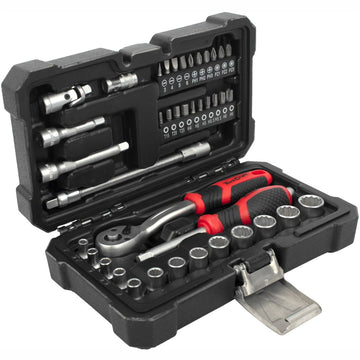 Craft Socket & Ratchet Drive Set 40pcs - TC75040