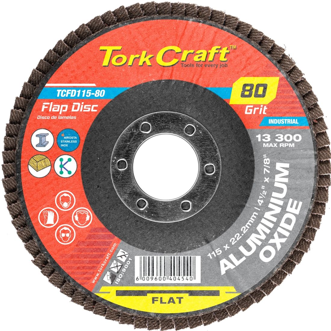Craft Sanding Flap Disc 115mm - TCFD115-80