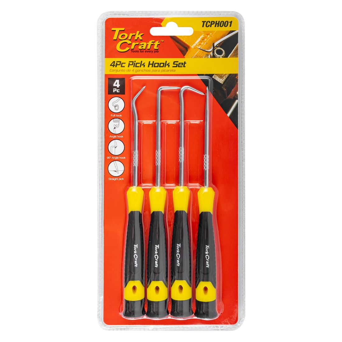Craft Pick Hook Set 4pcs - TCPH001
