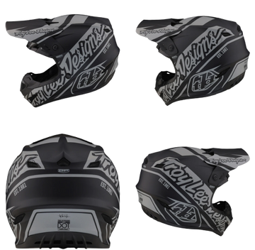 Troy Lee Designs GP Slice - Black Grey - EMD Online
