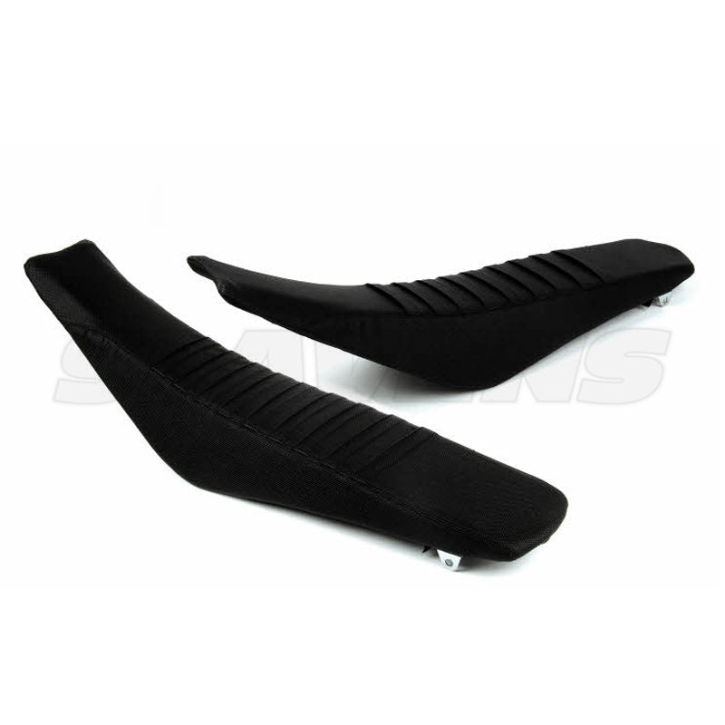 Ribbed Gripper Seat Cover - Black - RC-SEAT-C116
