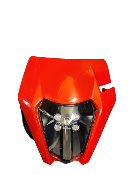 Dirt Power Racing LED Headlight - RC-HEADLI-KTM-LED-ORA-03