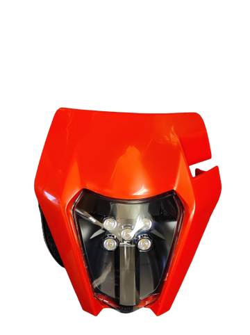 Dirt Power Racing LED Headlight - RC-HEADLI-KTM-LED-ORA-03