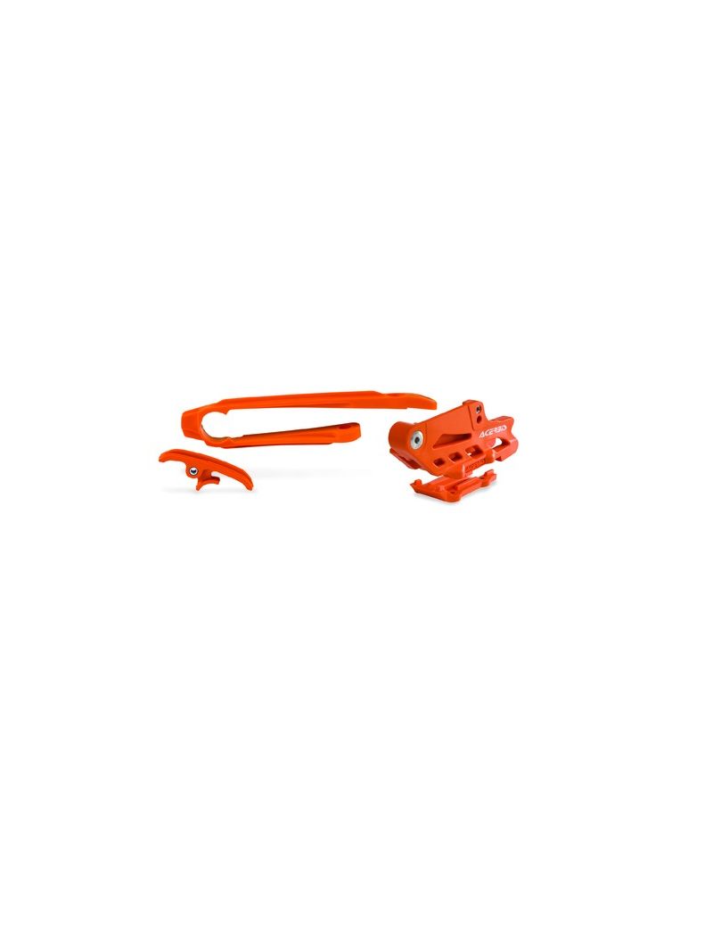 ACERBIS KIT CHAIN GUIDE + CHAIN SLIDER KTM EXC/EXC-F 12/16 - ORANGE
