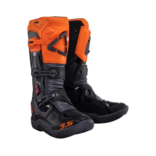 3.5 Moto Boot- Orange 