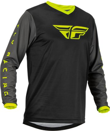 FLY F-16 Racewear - Black/Grey/Fluo Yellow - EMD Online