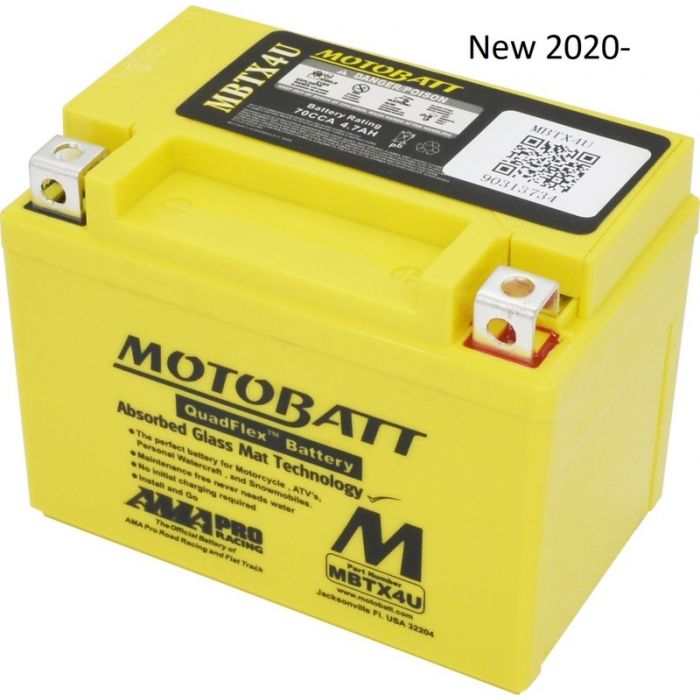 MBTX-4U YB4LA/LB Battery - MBTX4U