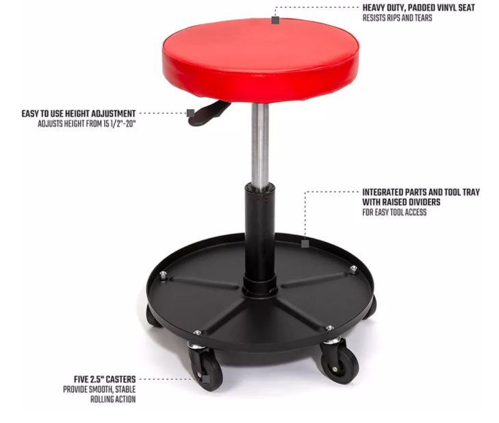 Summoto Roller Seat - Red - EMD Online