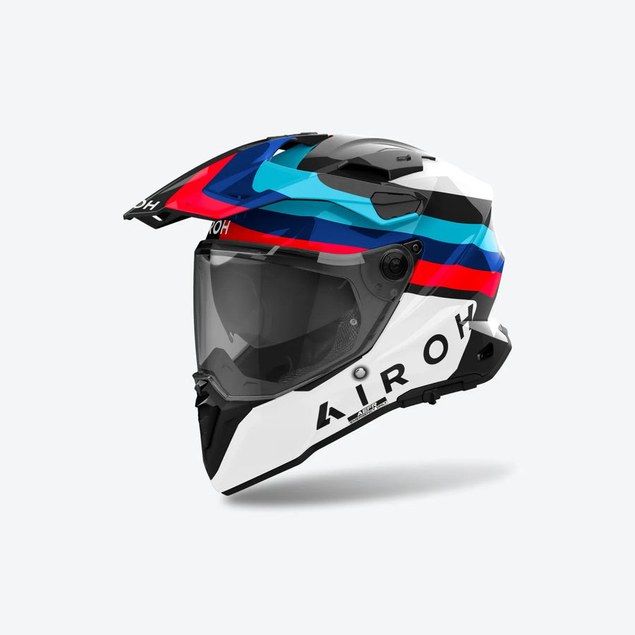 Commandar 2 Reveal Helmet- Blue/Red Gloss