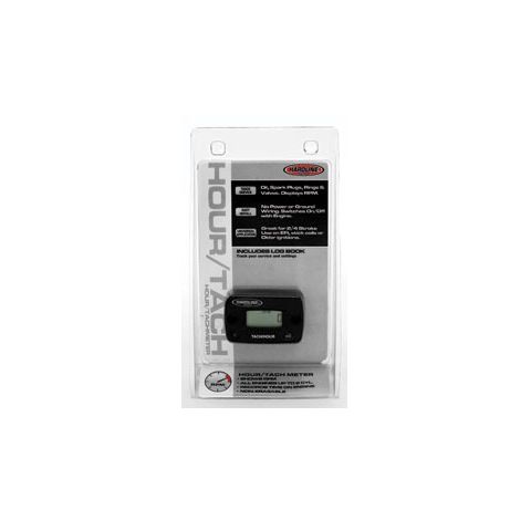 Black Tto Front Button Tach /hour + Maintenance - TT-742-A00