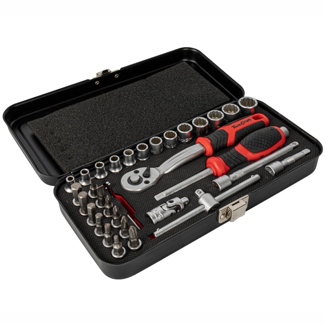 Craft Socket & Ratchet Set 34pcs 1/4" Dr - TC75035