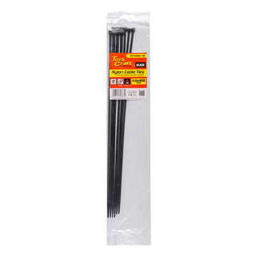 Craft Nylon Cable Ties 4.8mmx400mm - TCCT48400-100B