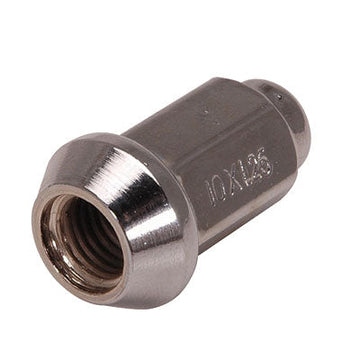 ITP Tapered Chrome Lug Nut 12mm x 1.50mm Thread Pitch
