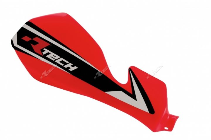 Racetech 336-KITPMCRFRS4 Handguards MX Red
