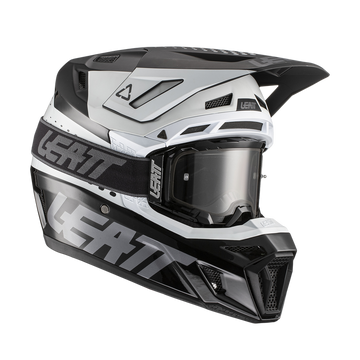 LEATT Moto Kit 8.5 V22 - Black/White - EMD Online