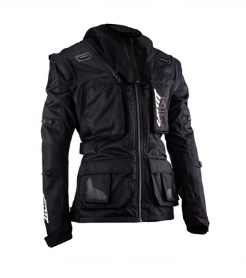 LEATT Moto 5.5 Enduro - Black - EMD Online