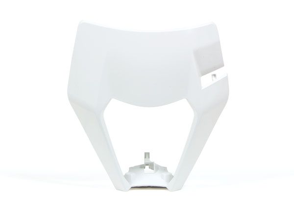 Front Headlight Replacement Plastic White - R-MASKKTMBN17