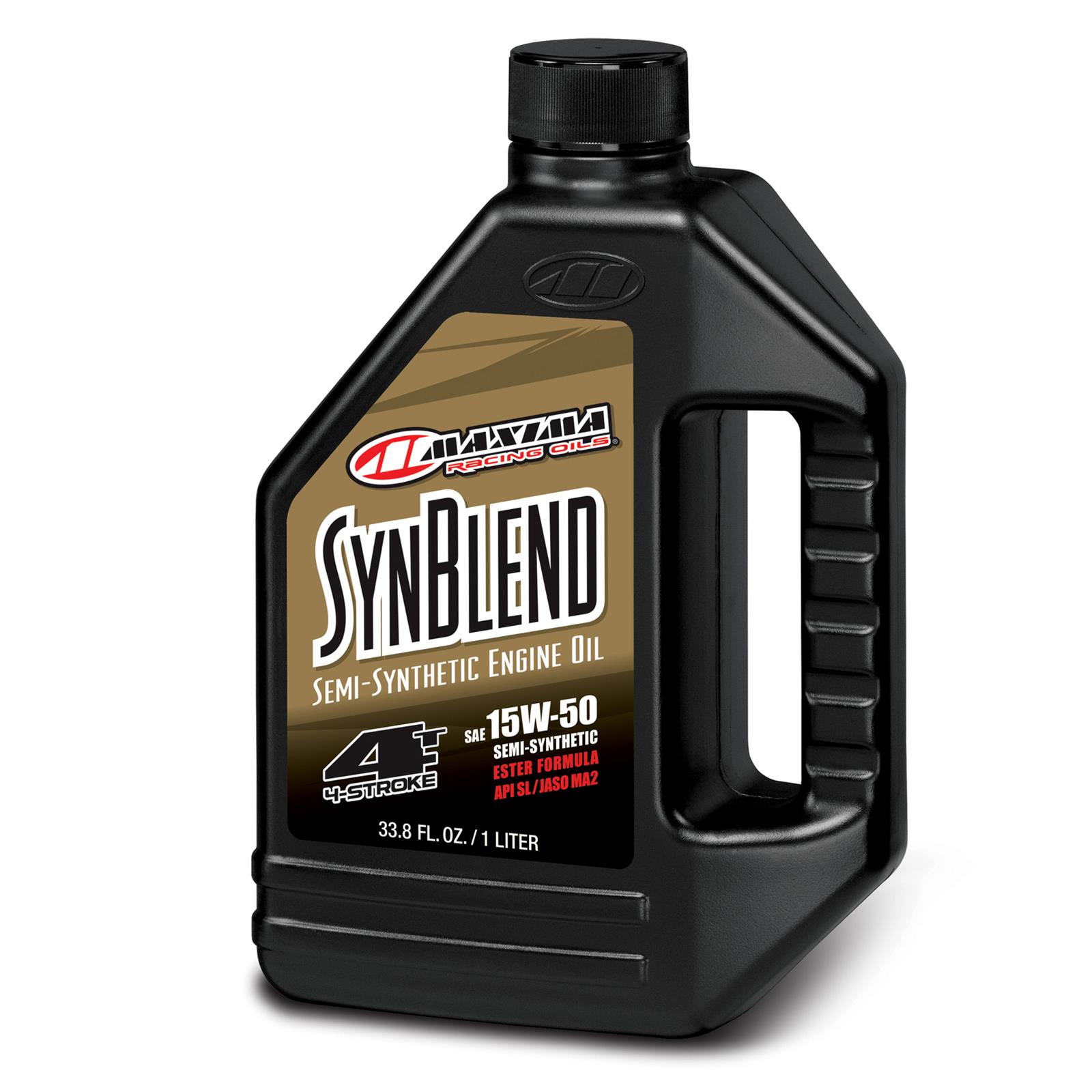 Syn Blend 4T Ester Semi-synthetic Engine Oil 15W50 1L - 30-36901B