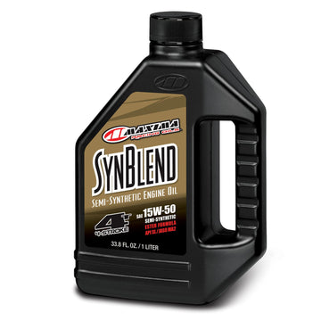 Syn Blend 4T Ester Semi-synthetic Engine Oil 15W50 1L - 30-36901B