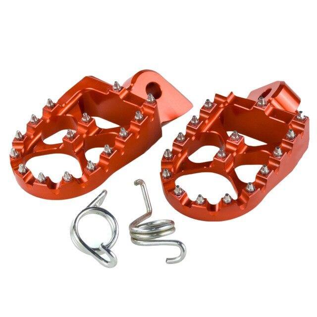 793 Billet Race Foot Pegs Orange - RC-FOOTP-795 KTM O