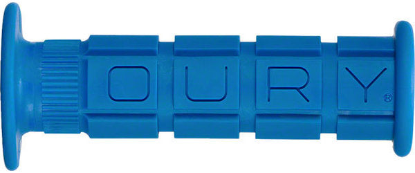 Grips ATV Single Compound - W/flange - Blue (OSCFOG40) - ORY-0012