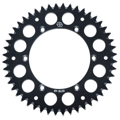 Primary Drive Rear Aluminum Sprocket 38 Tooth Black