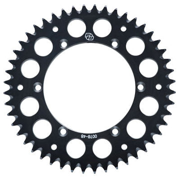 Primary Drive Rear Aluminum Sprocket 46 Tooth Black