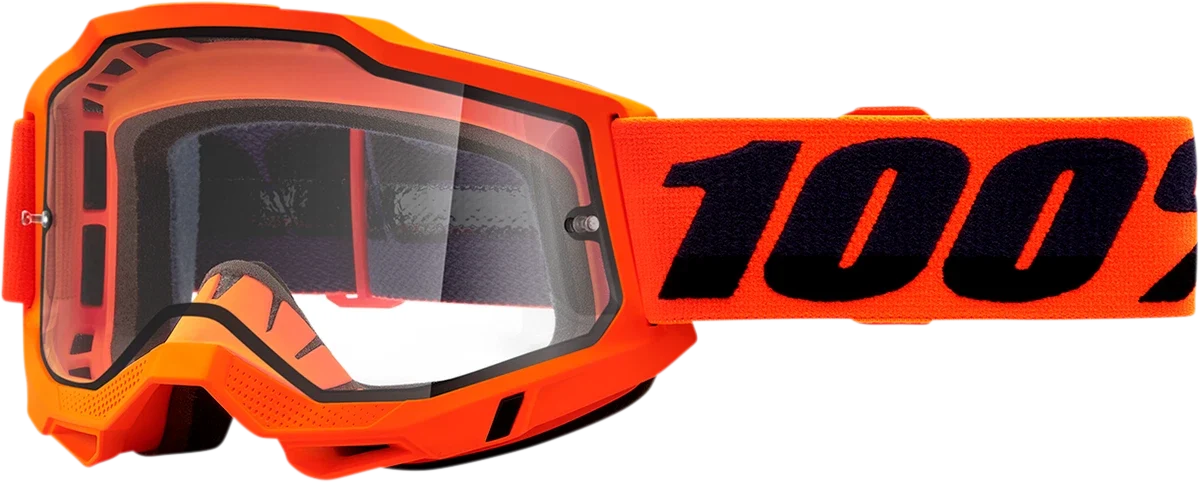 Accuri 2 OTG  Goggles Neon Orange Clear lens