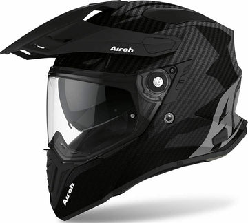 Airoh Commander Full Carbon Gloss - Black - EMD Online