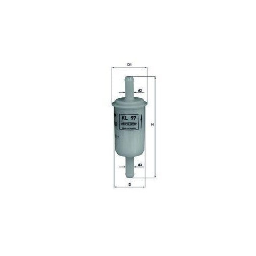 Mahle KL97OF Fuel Filter
