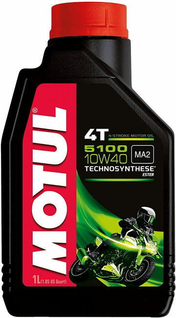 Motul 1L 10W/40 4T 5100 Semi Synthetic - EMD Online