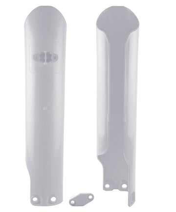 Full Coverage Lower Fork Guards White - RC-1271P002-WHITE