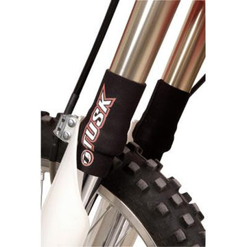 TUSK Beta Neoprene Seal Guards - 36-43mm Fork Tube - Short Black - EMD Online