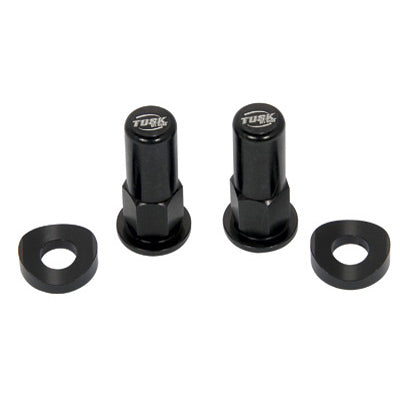 Tusk Rim Lock Nut/Spacer Kit  Black