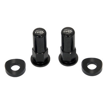 Tusk Rim Lock Nut/Spacer Kit  Black
