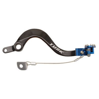 Tusk Aluminum Brake Pedal Blue Tip