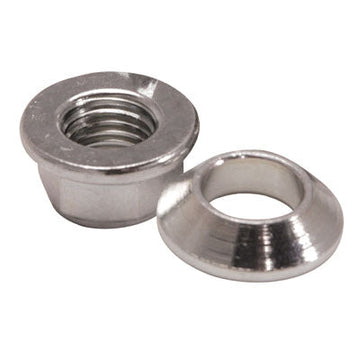 Tusk Universal Chrome Flange/Tapered Locking Lug Nut 10mm x 1.25mm Thread Pitch w/14mm Head