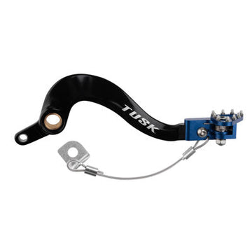 Tusk Aluminum Brake Pedal Blue Tip
