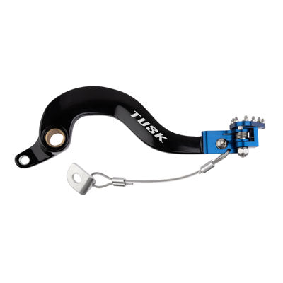 Tusk Aluminum Brake Pedal Blue Tip