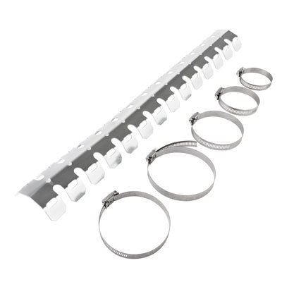 Tusk Aluminum Pipe Guard 4-Stroke Silver